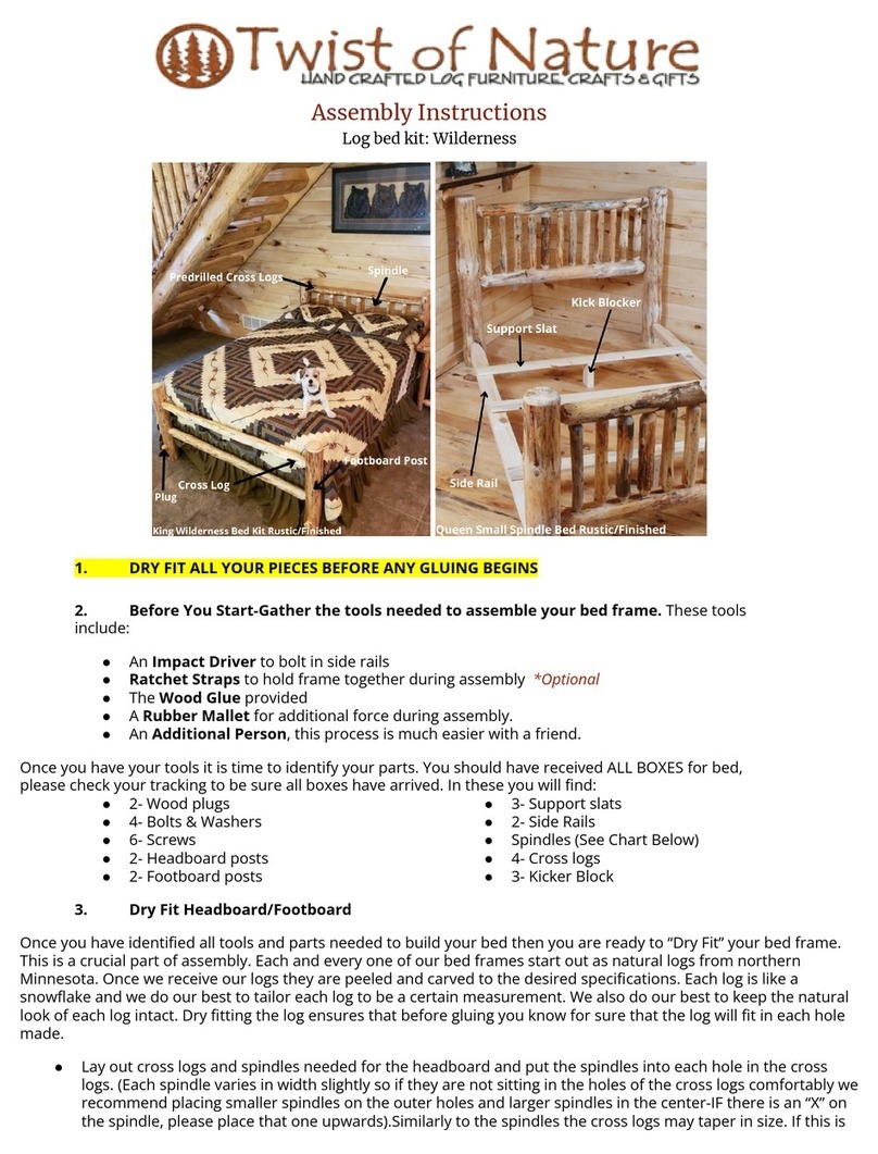 Twist of Nature Wilderness Assembly instructions