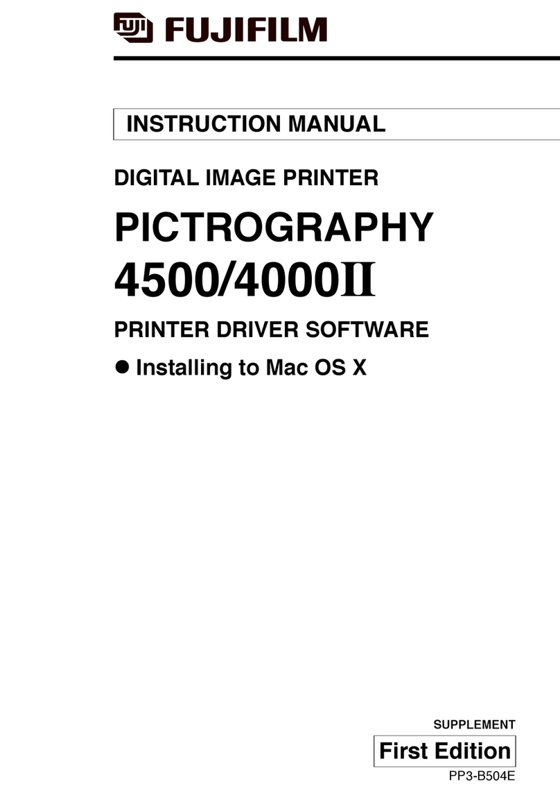 FujiFilm PICTROGRAPHY 4500 User manual