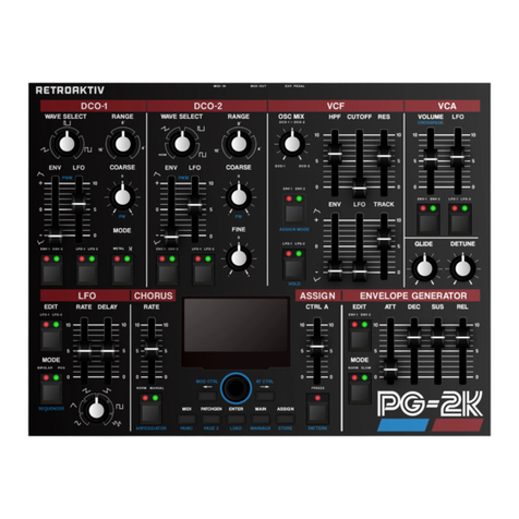 Retroaktiv PG-2K user manual