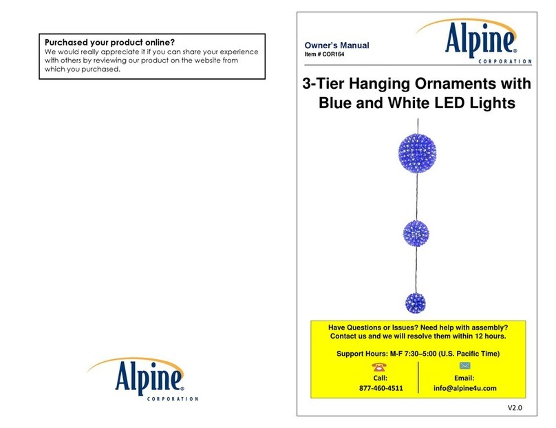 Alpine COR164 User manual