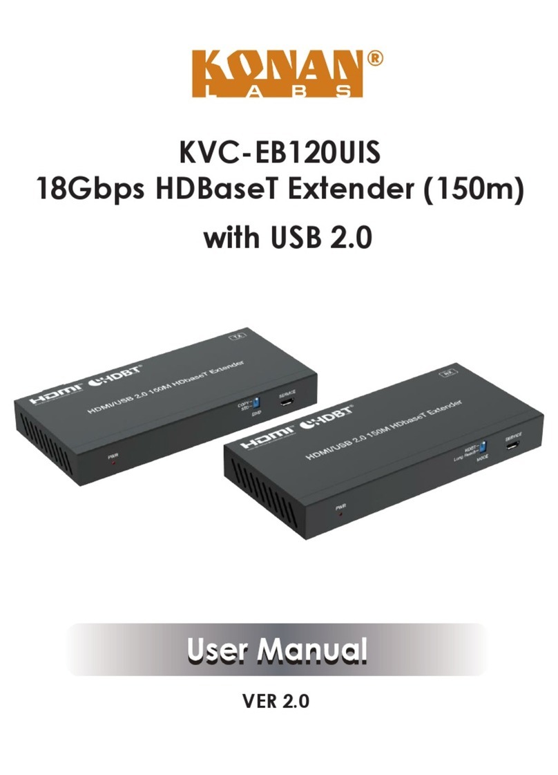 Konan Labs KVC-EB120UIS user manual