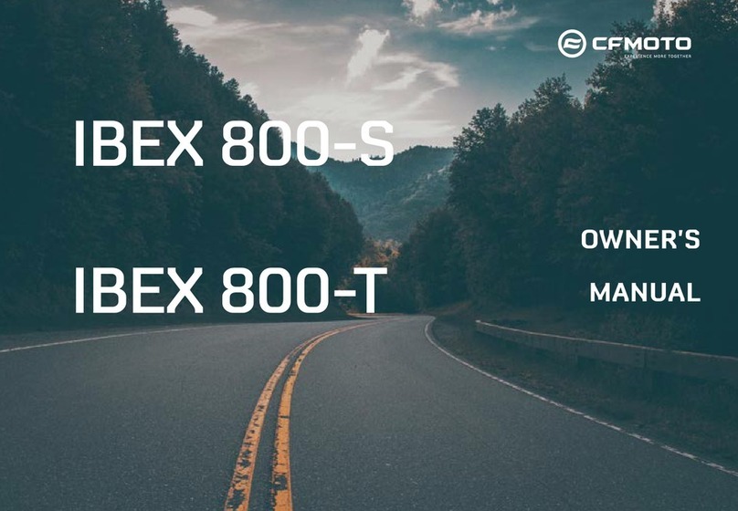 CF MOTO IBEX 800-S owner's manual