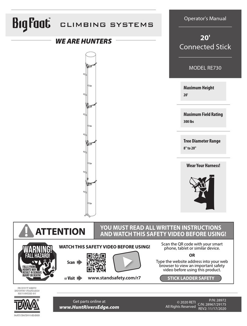 TMA Big Foot RE730 Operator's manual