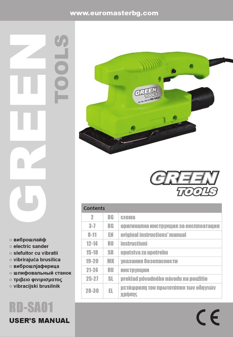 Green Tools RD-SA01 user manual