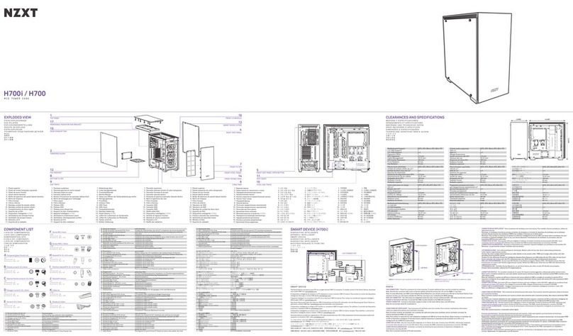 NZXT H700i quick start guide