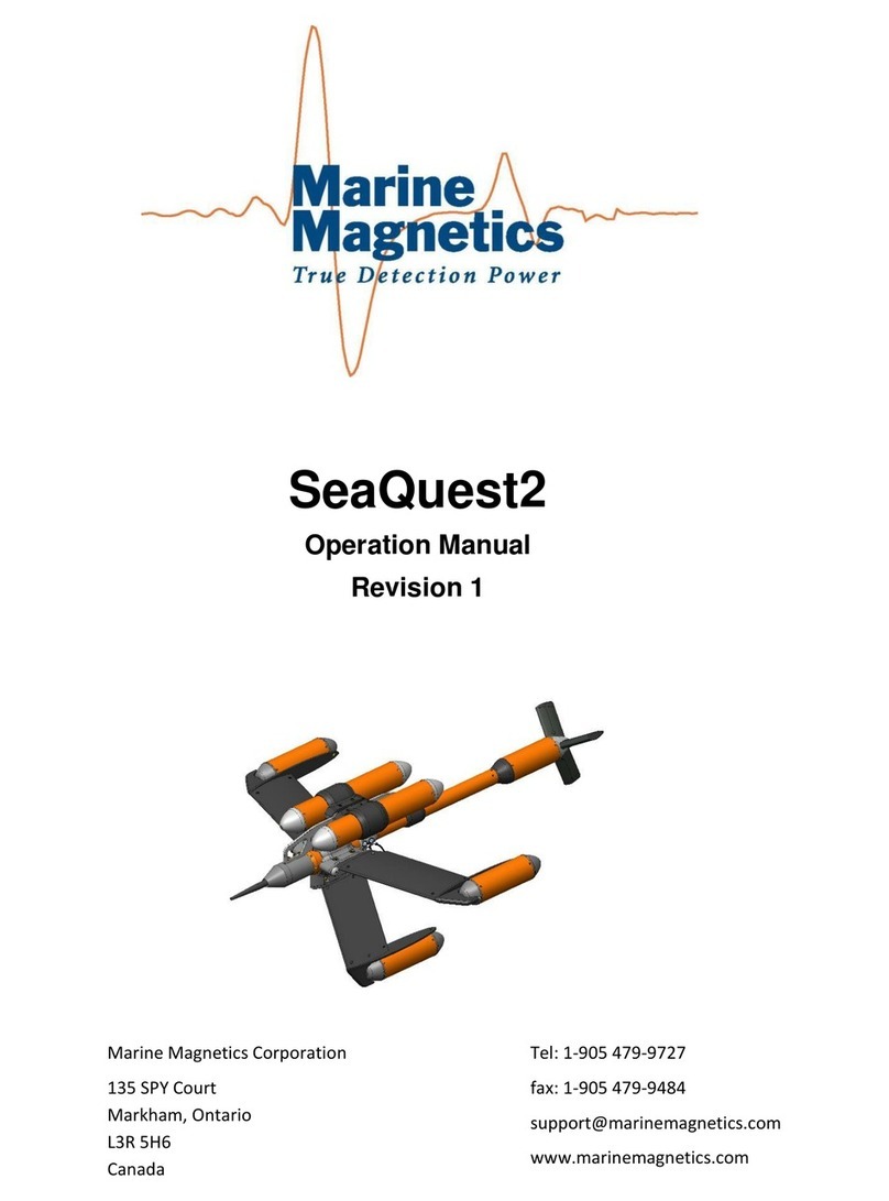Marine Magnetics SeaQuest2 Operation manual