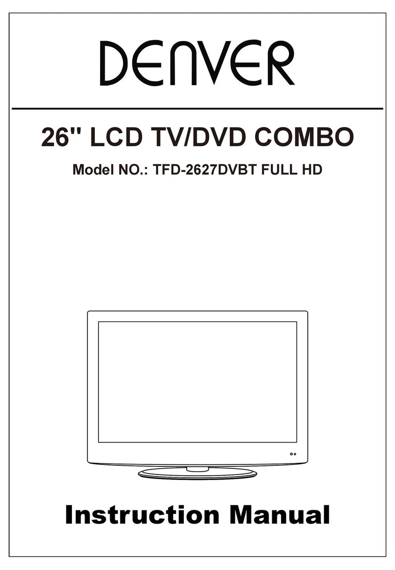 Denver TFD-2627DVBT FULL HD instruction manual