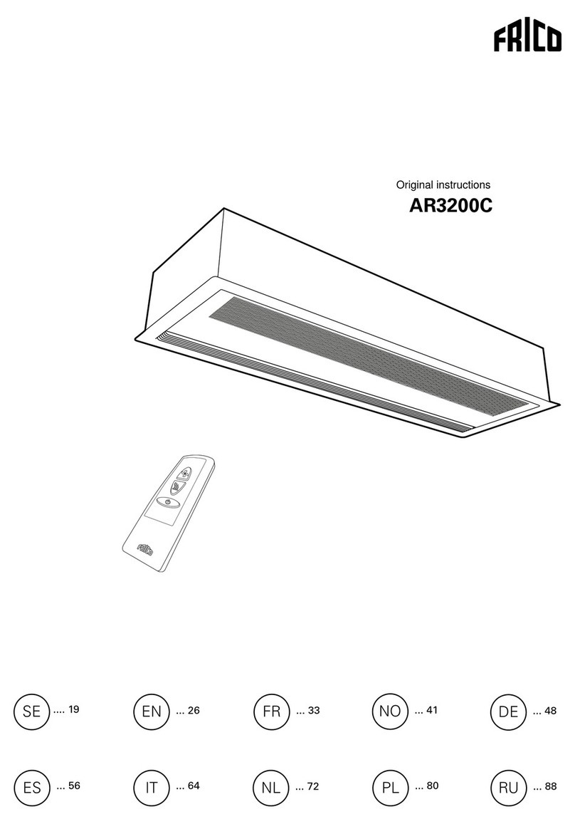 Frico AR3200C User manual
