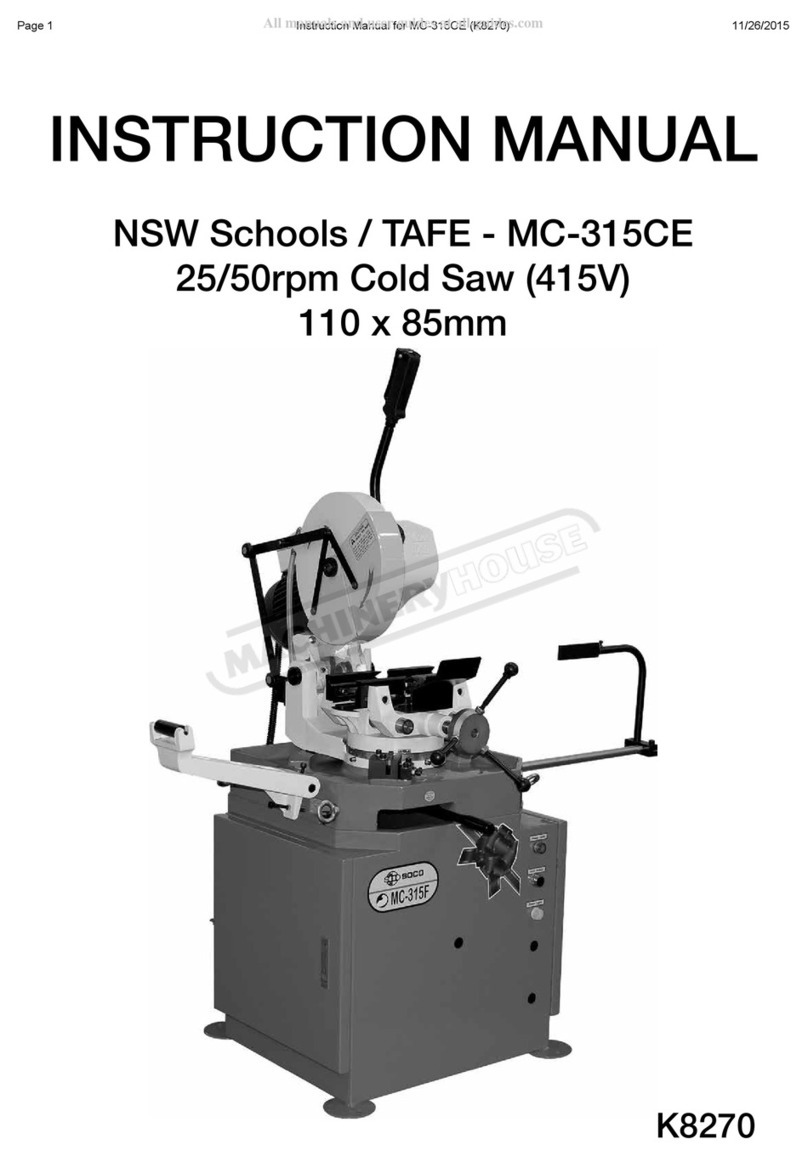 SOCO MC-315F User manual
