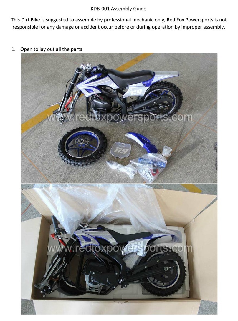 Red Fox PowerSports KDB-001 Assembly guide