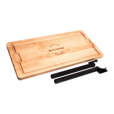 HITCHFIRE CUTTING BOARD SIDE TABLE owner's manual