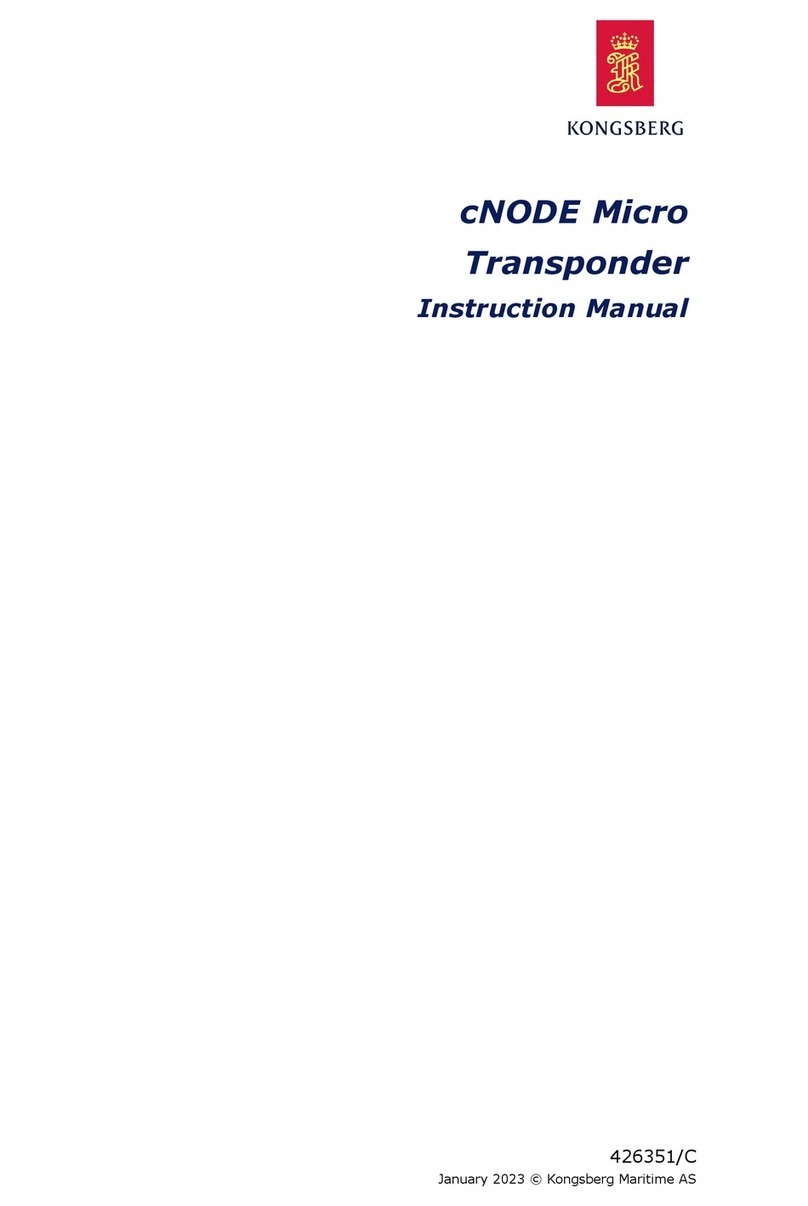 Konsberg cNODE Micro User manual