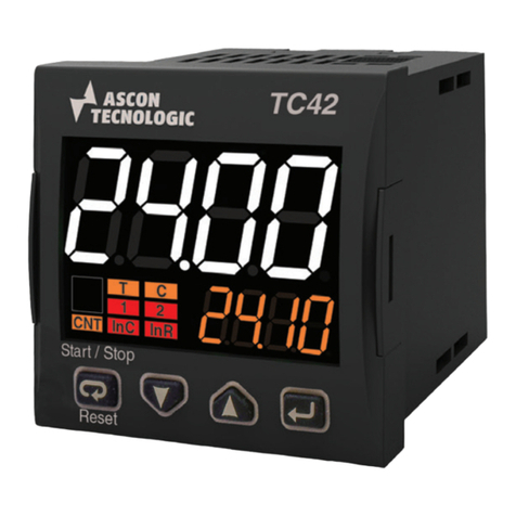 Ascon tecnologic TC 42 user manual