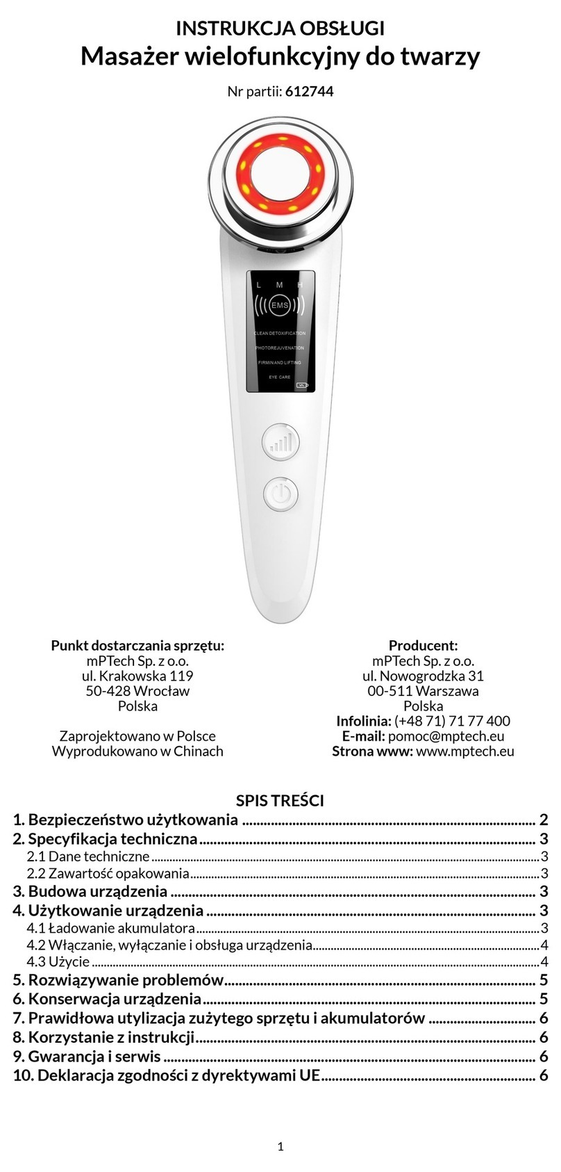HUSLOG BE-430334 user manual