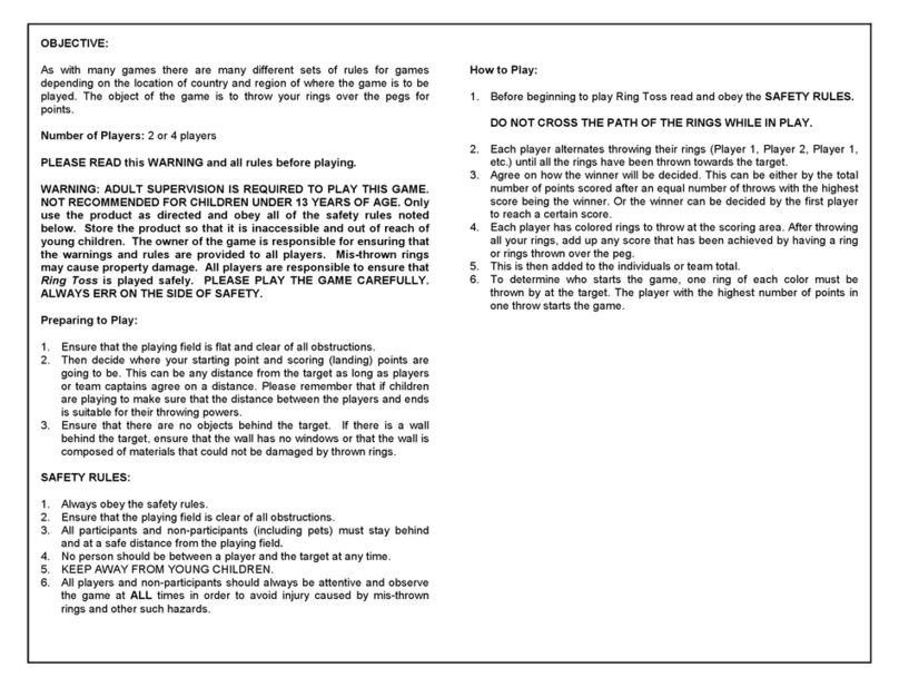 Bolaball Ring Toss quick start guide