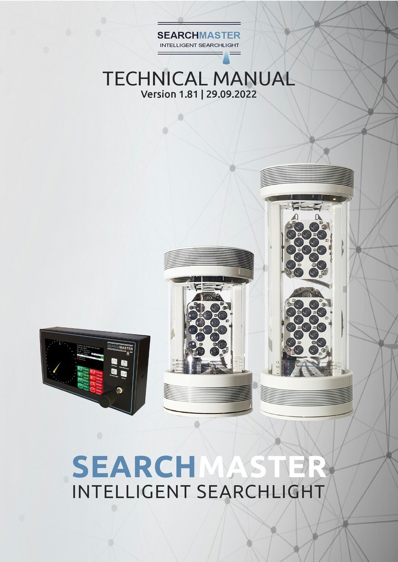 SEARCHMASTER Searchlight SL170 Technical manual SEARCHMASTER Searchlight SL170 Technical manual