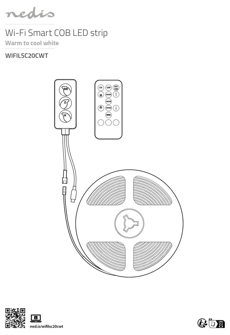 nedis WIFILSC20CWT quick start guide