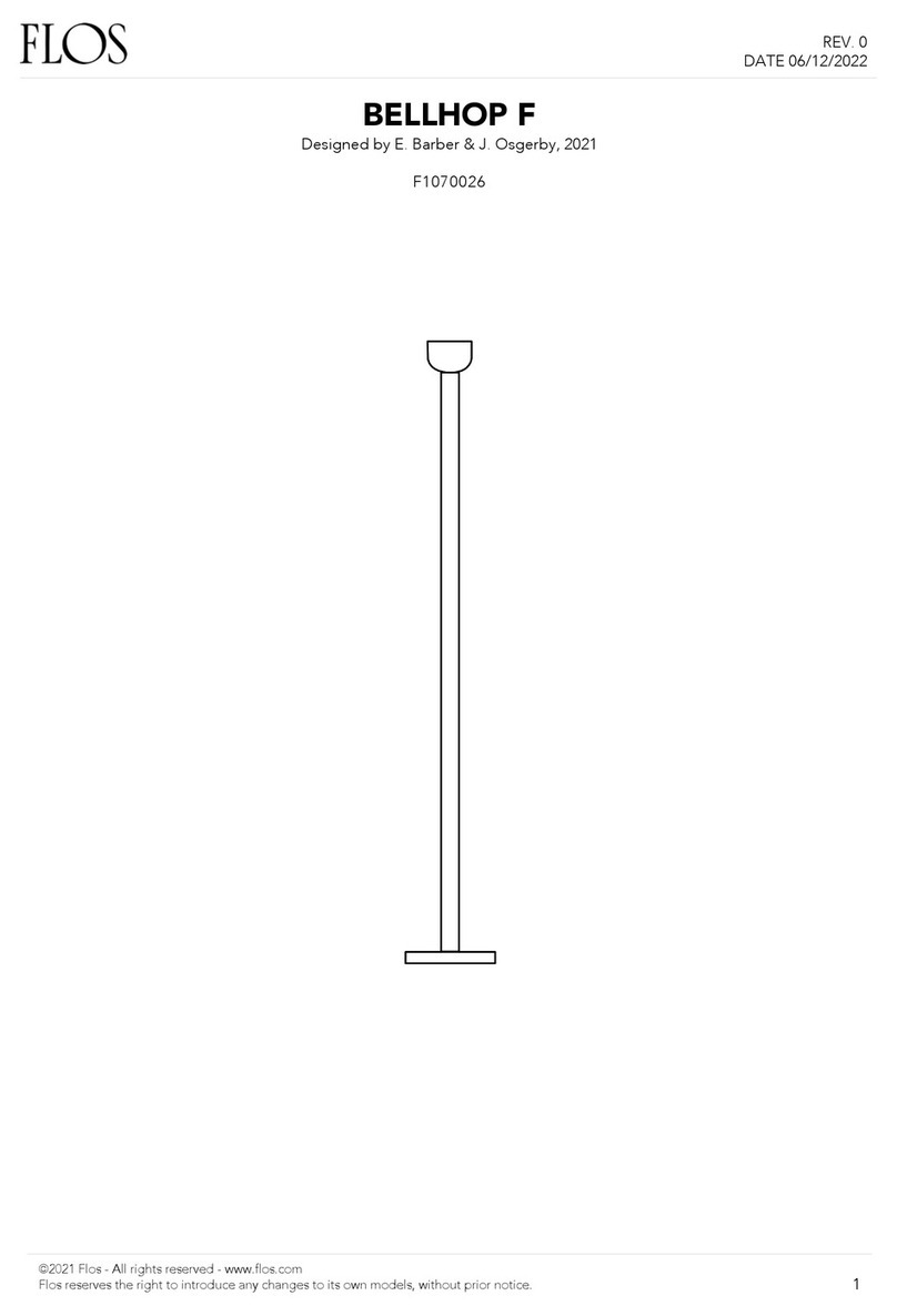 FLOS BELLHOP F F1070026 Assembly instructions