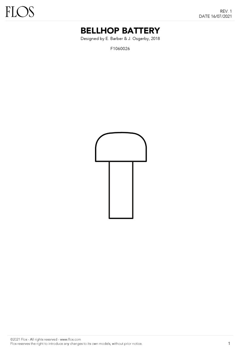 FLOS F1060026 User manual