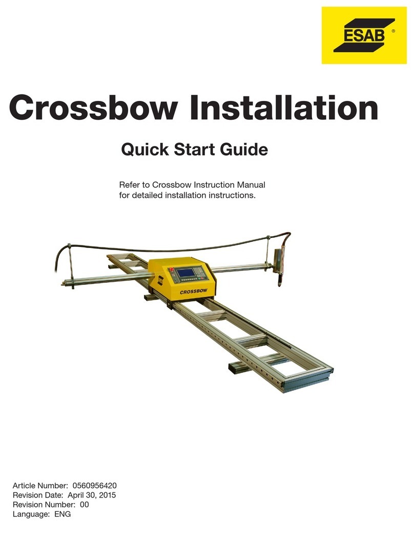 ESAB Cro quick start guide