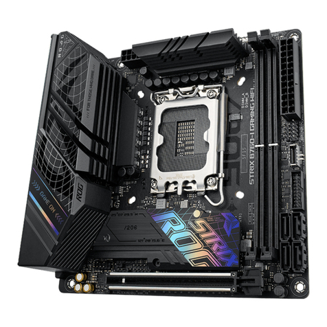 Asus ROG STRIX B760-I GAMING WIFI User manual