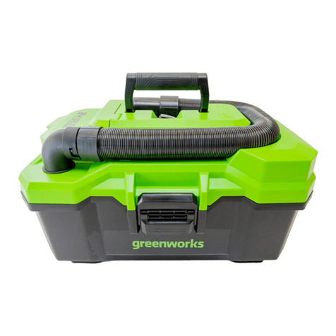 GreenWorks VUF301 Operator's manual