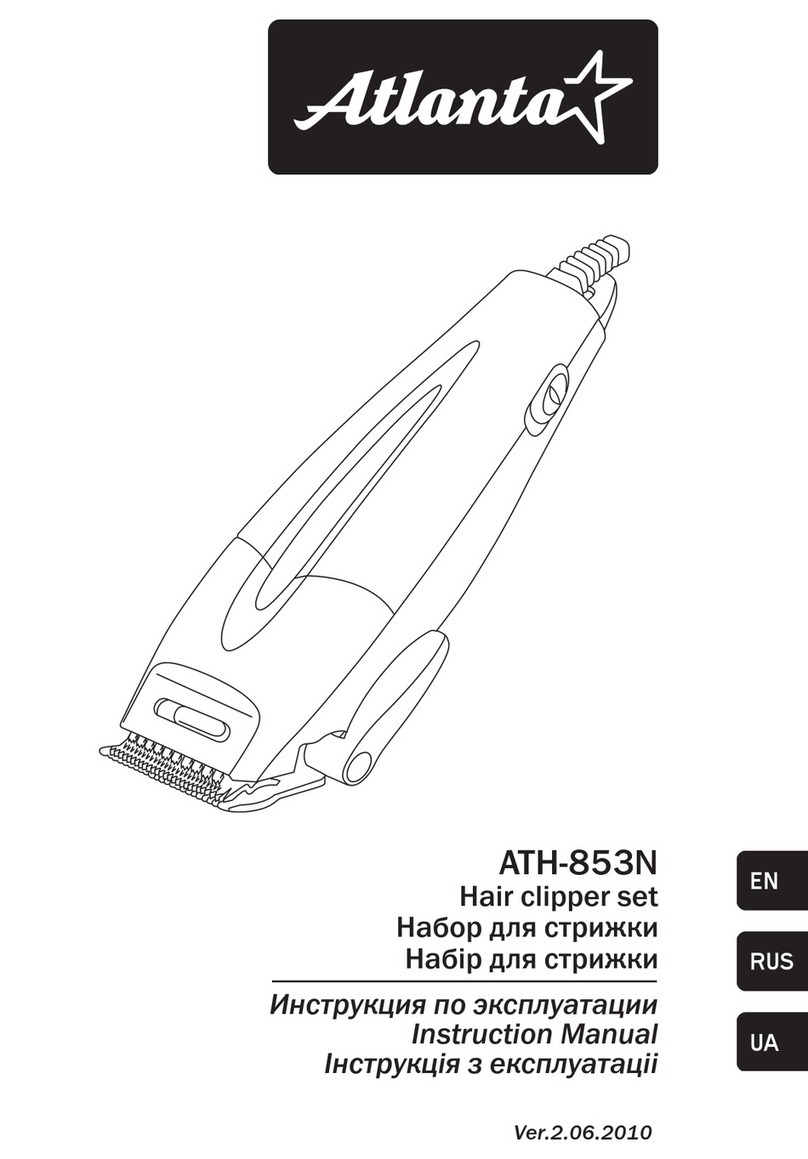 Atlanta ATH-853N instruction manual