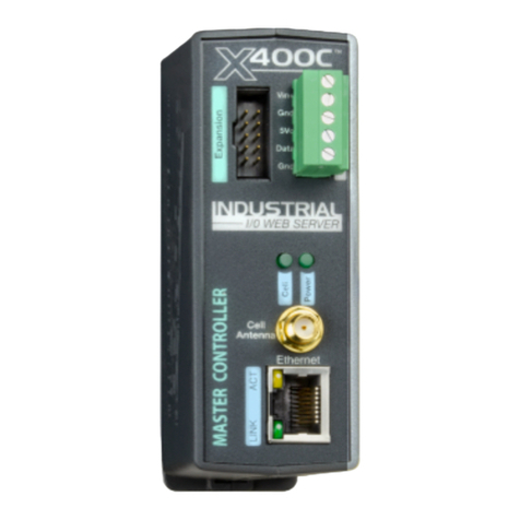ControlByWeb X-400C User manual