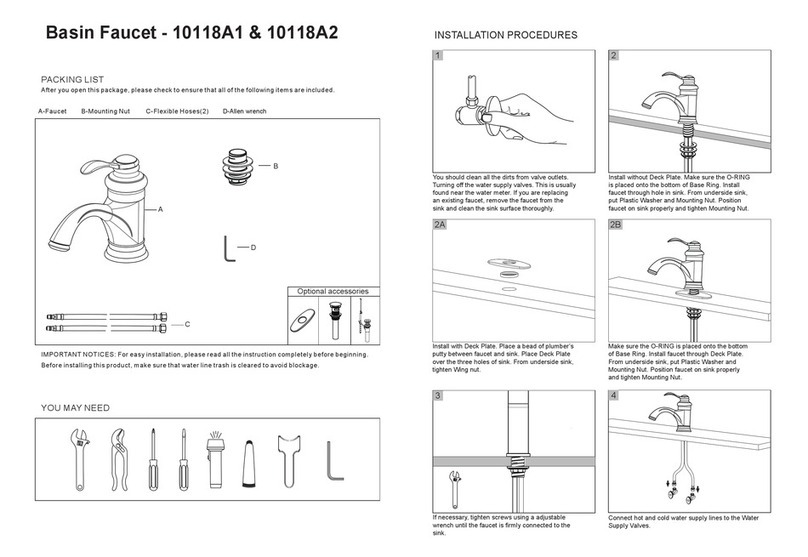 BELLATERRA HOME 10118A1 manual