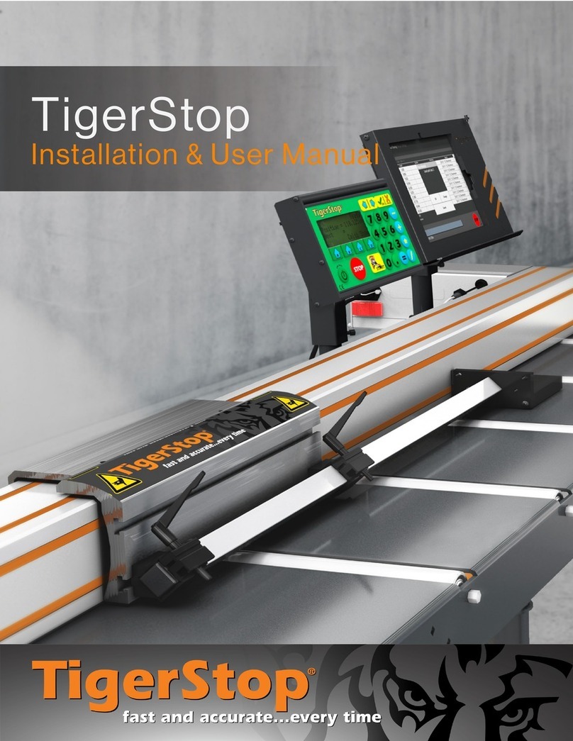 TigerStop TS Series Installation & user manual