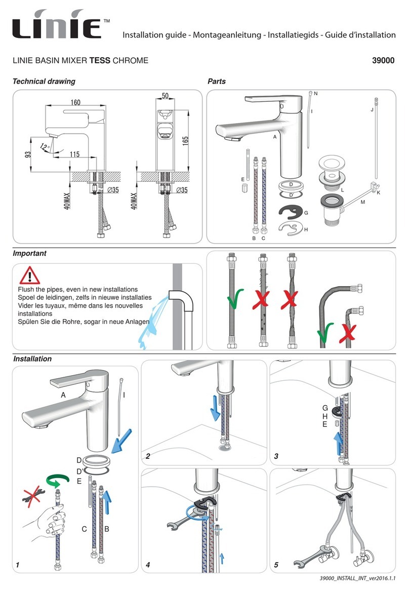 Linie TESS 39000 installation guide