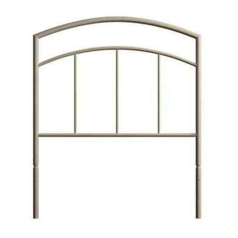 Hillsdale Furniture Julien 1169-34/67 quick start guide