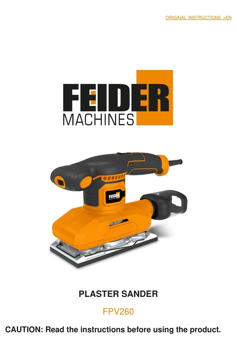 Feider Machines FPV260 User manual
