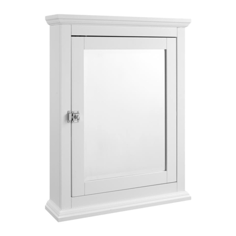 Linon 98521WHT01 manual