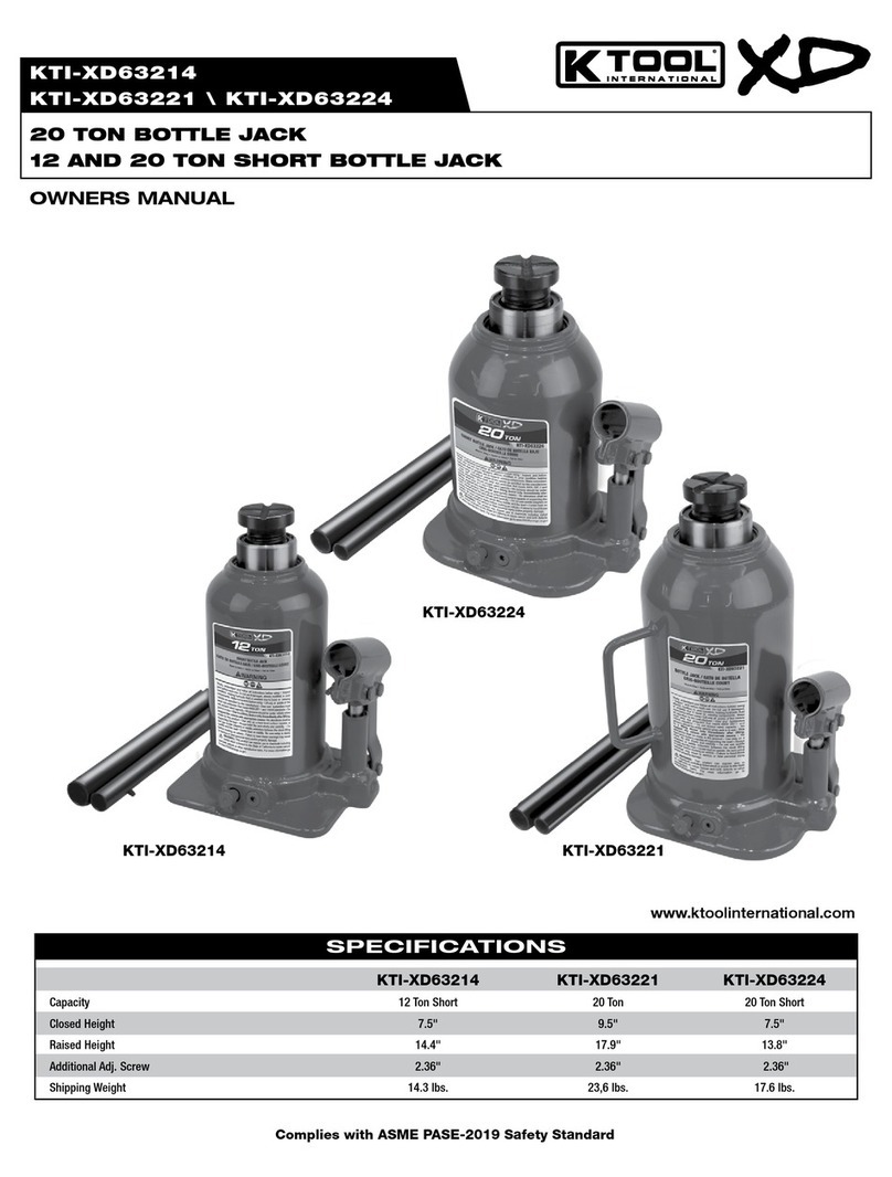 K Tool International KTI-XD63214 owner's manual