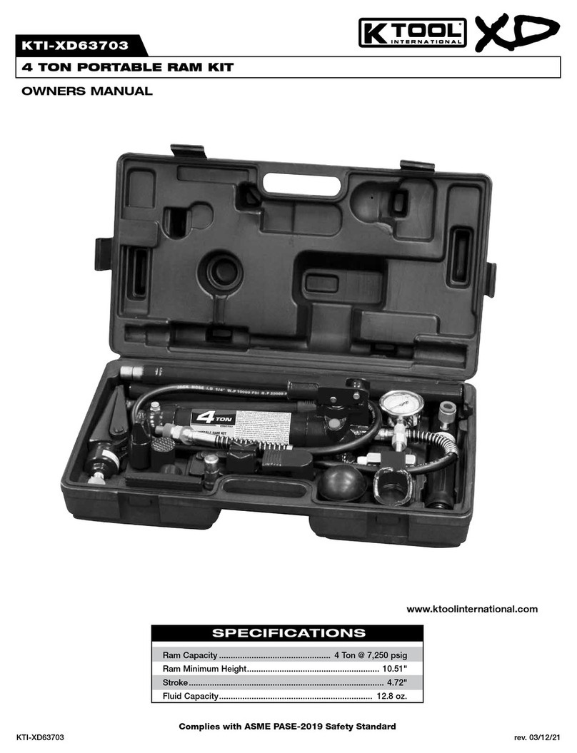 K Tool International KTI-XD63703 User manual