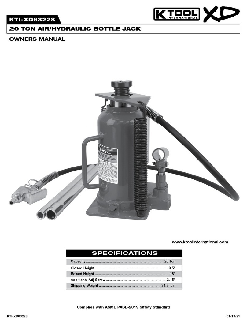 K Tool International KTI-XD63228 owner's manual