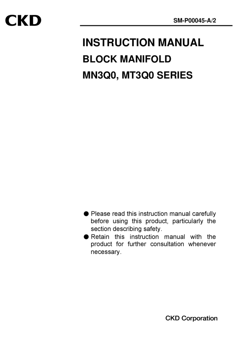 CKD MN3Q0 Series instruction manual
