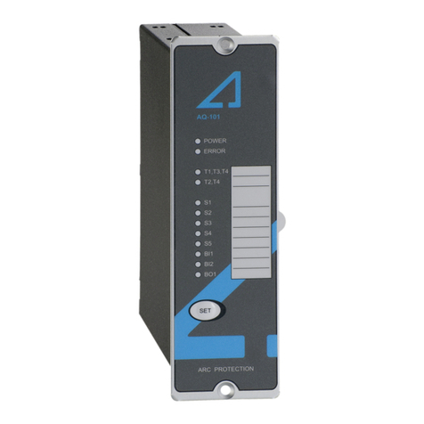 Arcteq AQ-101LV instruction manual