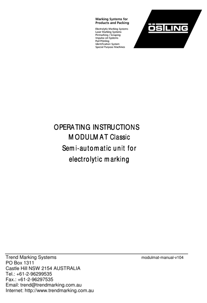 OSTLING MODULMAT EU Classic 300 operating instructions