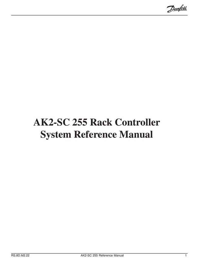 Danfoss AK2-SC 255 User manual