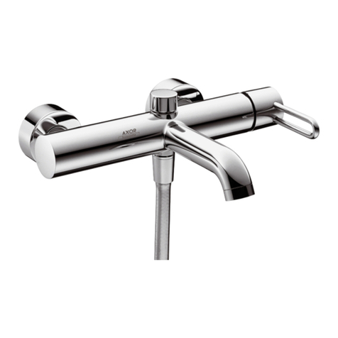 Hans Grohe AXOR Uno 38420 Series User manual Hans Grohe AXOR Uno 38420 Series User manual