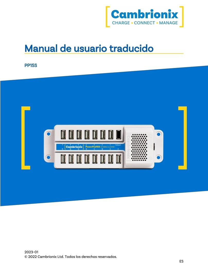 CAMBRIONIX PP15S User manual