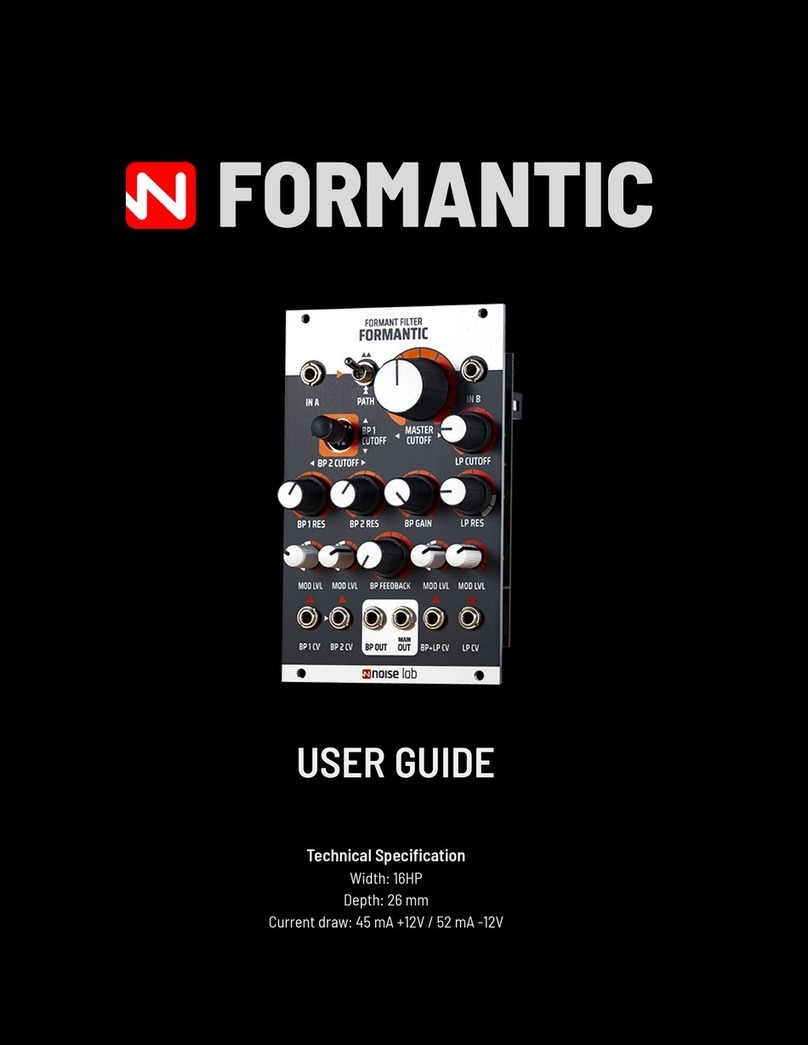 Noise Lab FORMANTIC user guide