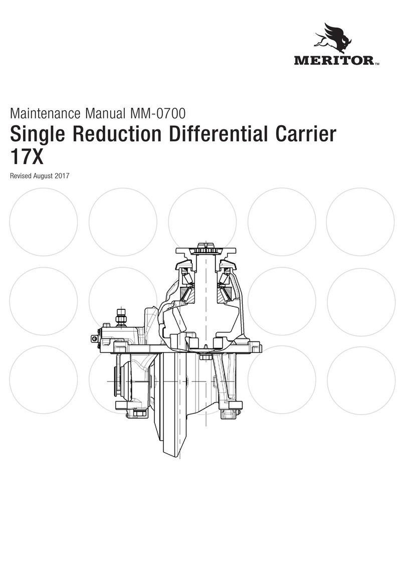 Meritor 17X Maintenance manual