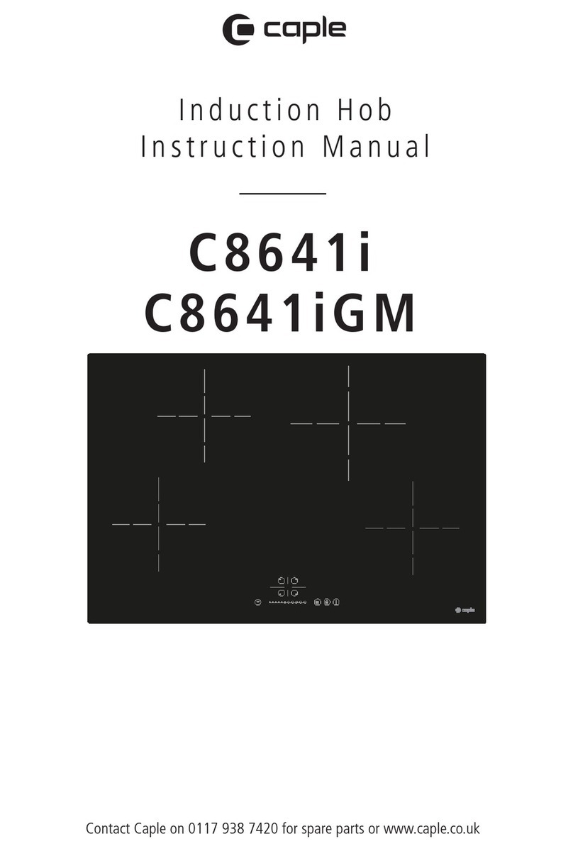 Caple C8641i instruction manual Caple C8641i instruction manual