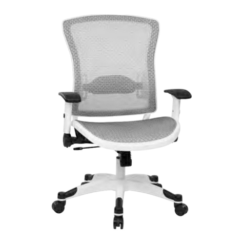 Office Star Products SPACE SEATING 317W-W11C1F2W Assembly instructions Office Star Products SPACE SEATING 317W-W11C1F2W Assembly instructions