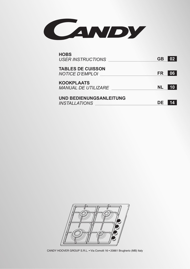 CANDY HOOVER ZEROWATT UH60ML User manual