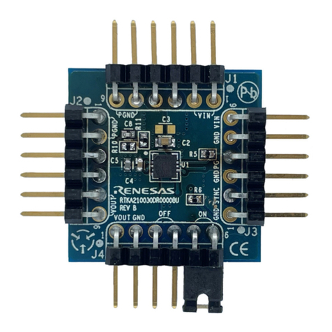 Renesas RTKA210030DR0000BU User manual