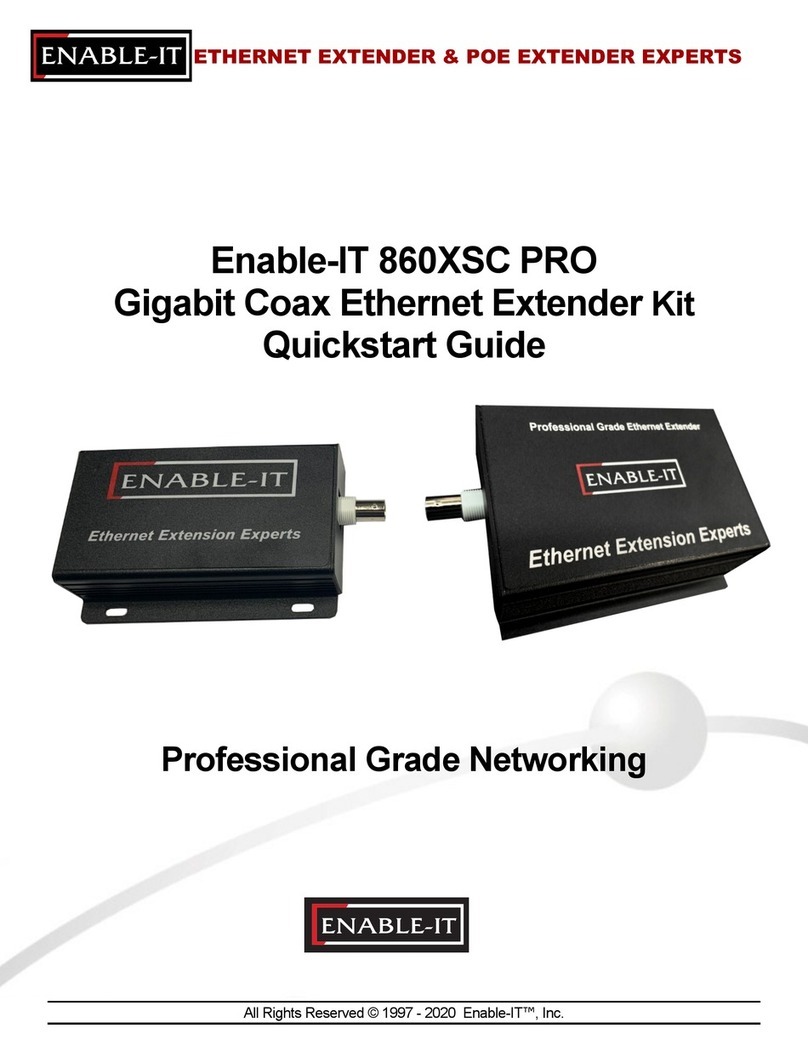 Enable-IT 860XSC PRO User manual